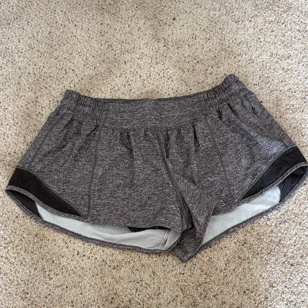 lululemon athletica Charcoal Women's Athletic Shorts